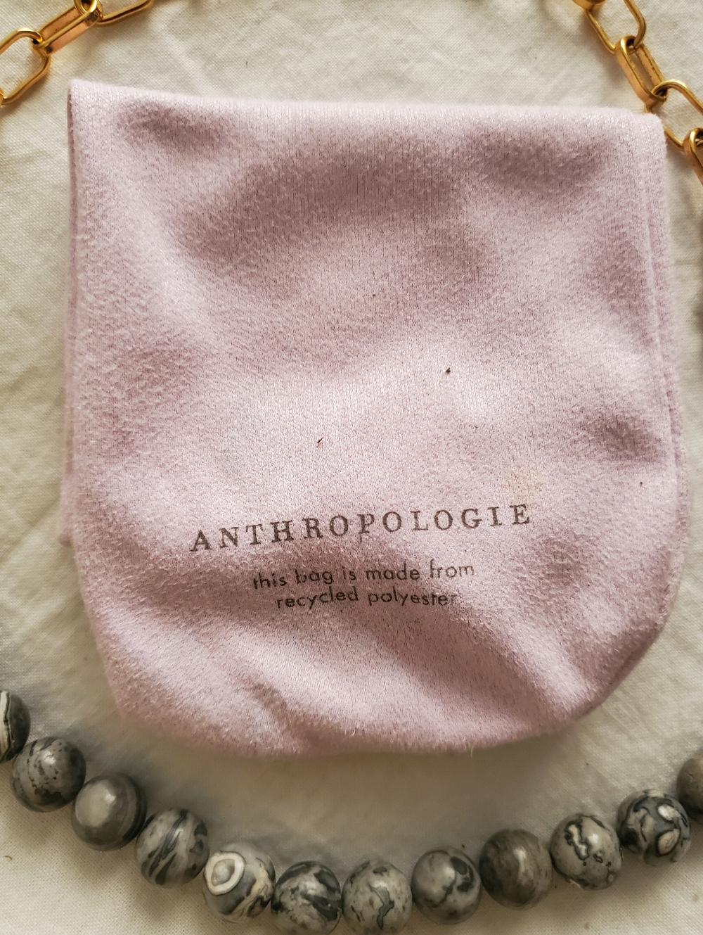 Anthropologie Natural Stone Necklace - Picture 3 of 6